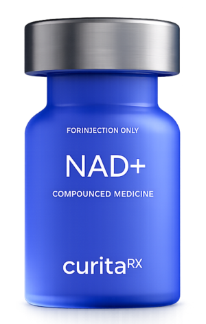 NAD+ compounded medicine illustration