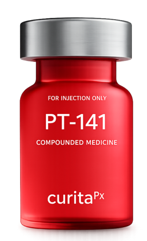 PT-141 Compounded Medicine Red illustration